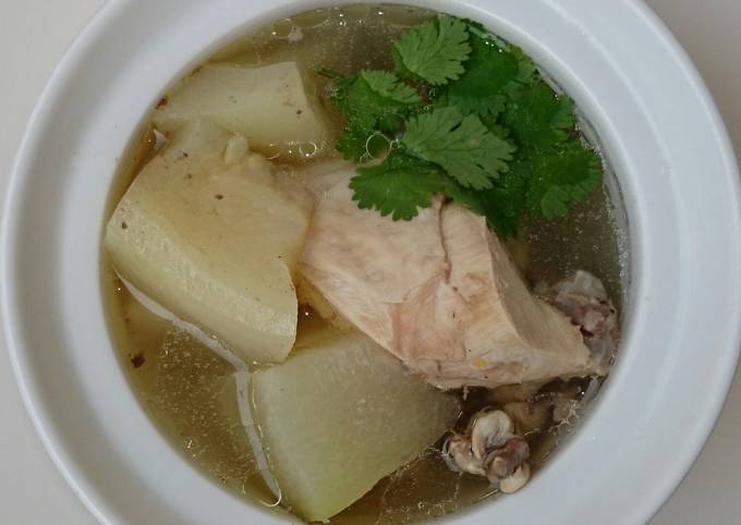 Winter Melon Chicken Soup