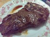 Simple pan-fried steak