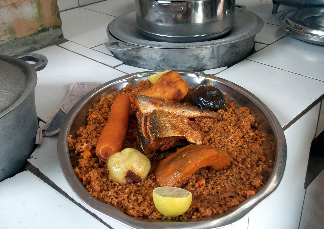 Benachin Or Jollof Rice From Senegambia (Gambia-Senegal)