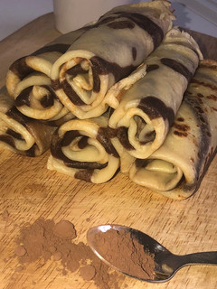 Une photo de Crêpes tourbillons