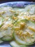 Carpaccio de Zucchinis