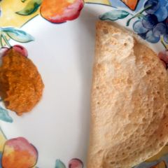 A picture of Tomato onion chutney.