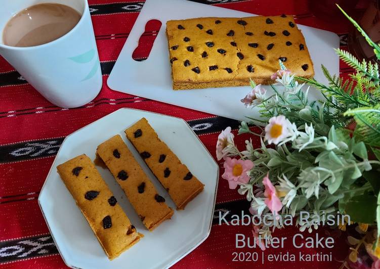 Resep Kabocha Raisin Butter Cake Anti Gagal