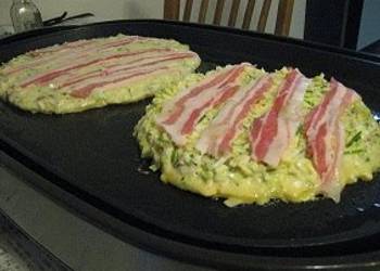 Easiest Way to Prepare Yummy Superb Pork and Egg Okonomiyaki