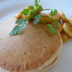 A picture of Macrobiotic Pancakes.