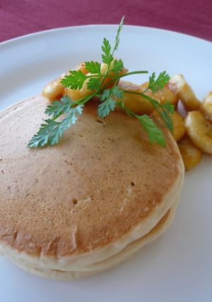 A picture of Macrobiotic Pancakes.