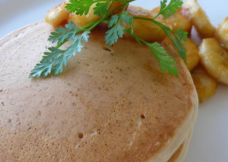 Simple Way to Make Speedy Macrobiotic Pancakes