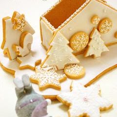 A picture of Christmas Cookies & Cookie Gift Box.