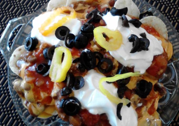 Steps to Make Any-night-of-the-week Ultimate Super Easy Chili Nachos