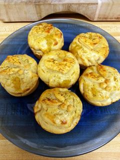 A picture of Mini Chicken Pot Pies.
