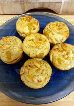 A picture of Mini Chicken Pot Pies.