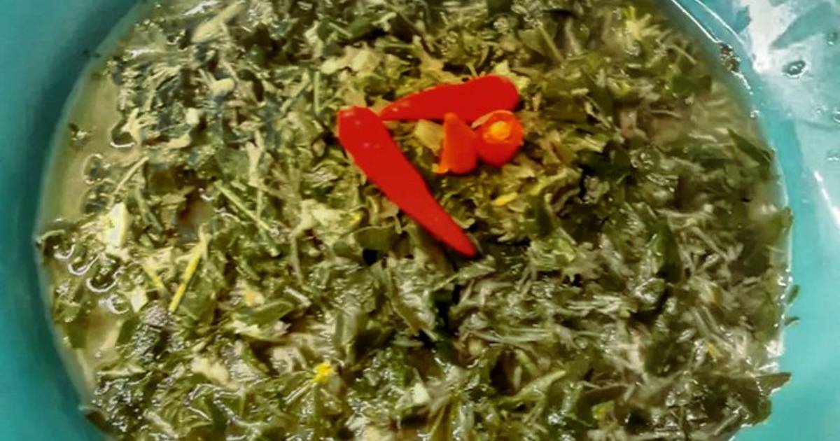 Resep Sayur Daun Singkong Tuttu Khas Makassar Oleh Nana Lukita Sari