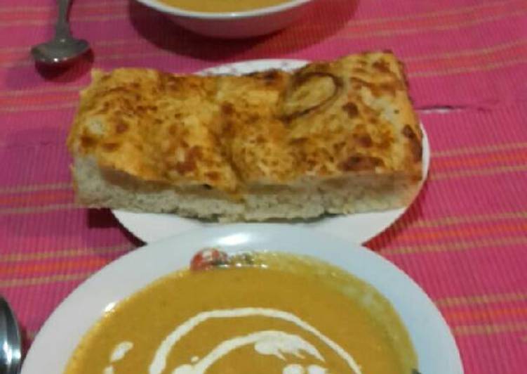 Recipe of Ultimate Creamy Paprika Butternut Soup