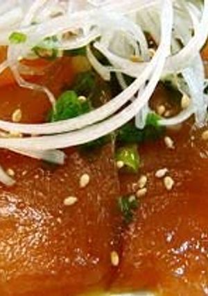 A picture of Try This Out! Easy Marinated Tuna.