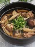 Mushrooms and Chicken Soba Noodles
