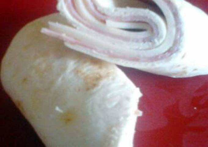 Simple Way to Make Speedy Sammy&#39;s Ham&amp; cheese roll