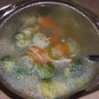 Sayur oyong bahan seadanya