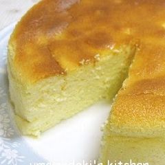 A picture of Fluffy~ Soufflé Cheesecake.