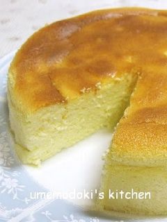 A picture of Fluffy~ Soufflé Cheesecake.