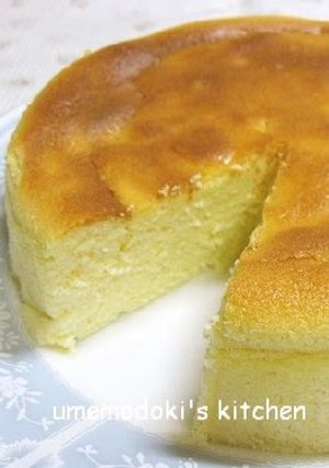 A picture of Fluffy~ Soufflé Cheesecake.