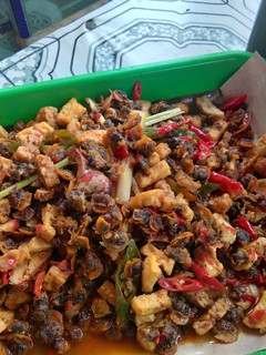 Foto resep Oseng kerang tempe tahu