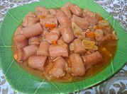 Gambar sosis asam manis pedas