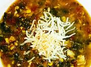 A picture of hearty veggie stew