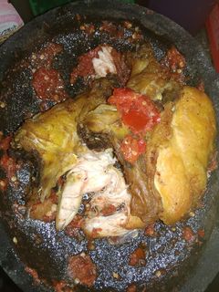 Foto resep Ayam goreng sambel mentah