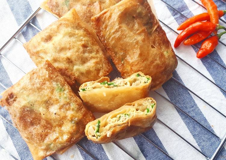 Martabak Telor Daging Cincang (Quick & Easy)