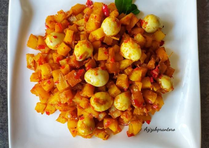 Ini dia! Resep enak bikin Balado Kentang telur puyuh yang sempurna