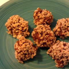 A picture of Sweet Potato Protien Balls.