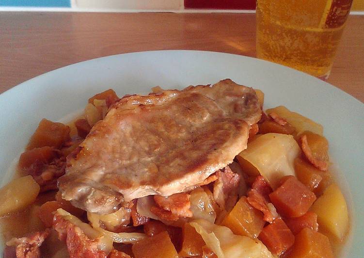 Recipe of Any-night-of-the-week Vickys Irish Coddled Pork &amp; Cider, GF DF EF SF NF