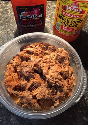 A picture of Super Easy Slow Cooker Pulled Pork.