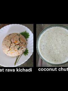 கோதுமை ரவா கிச்சடி செய்முறை முக்கிய புகைப்படம்