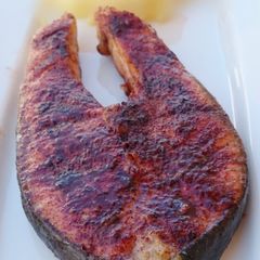 A picture of Five Spiced Salmon.