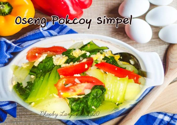 Recipe: Perfect Oseng Pokcoy Simpel