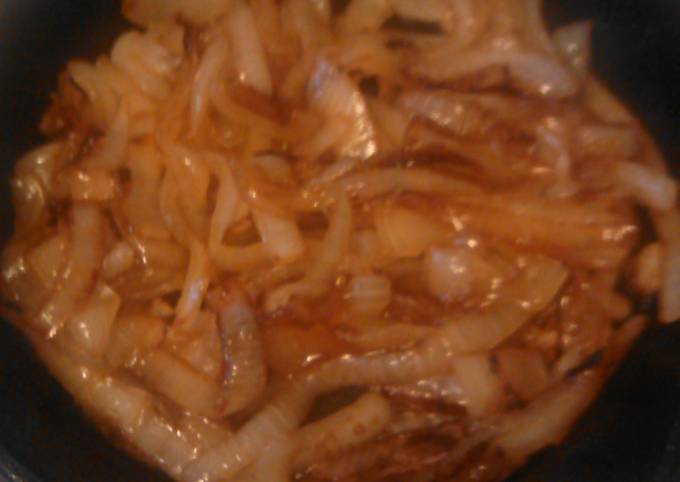 Recipe of Homemade Caramelized onions