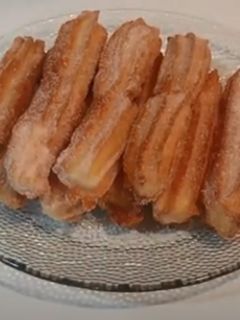 Una foto de Churros caseros fáciles y rápidos