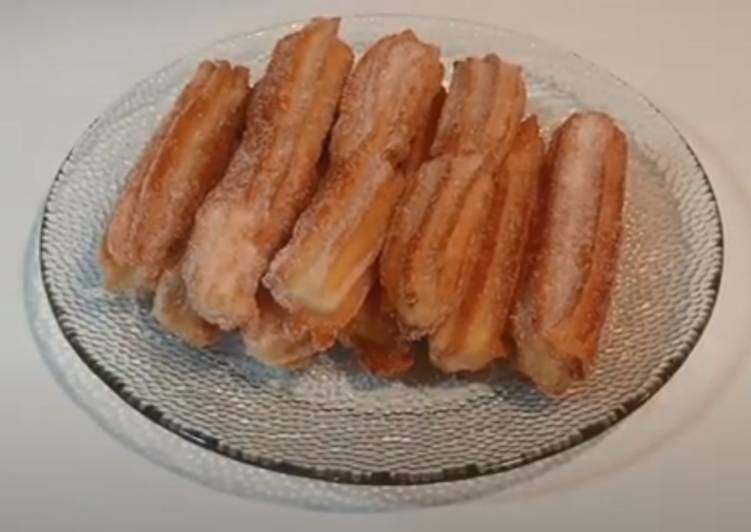 Churros caseros fáciles y rápidos