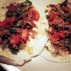 A picture of Shredded Southwest Pork Roast for Tacos.