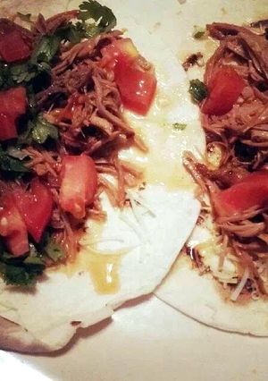 A picture of Shredded Southwest Pork Roast for Tacos.
