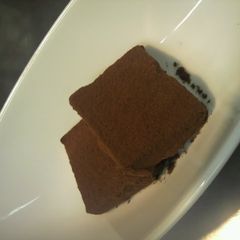 A picture of Chocolate Pavé-Style Truffle.