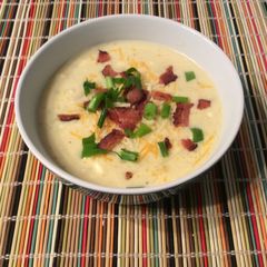 A picture of Easy Loaded Potato Soup.