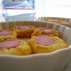 A picture of Baked Fish Sausages Wrapped in Okara.