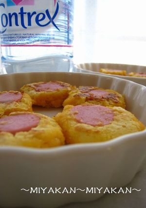 A picture of Baked Fish Sausages Wrapped in Okara.