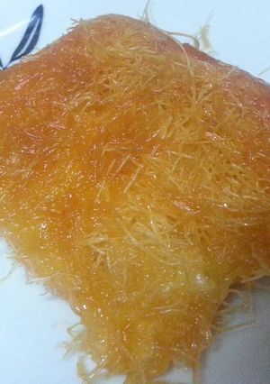 صورة لوصفة الكنافة النابلسية 😍