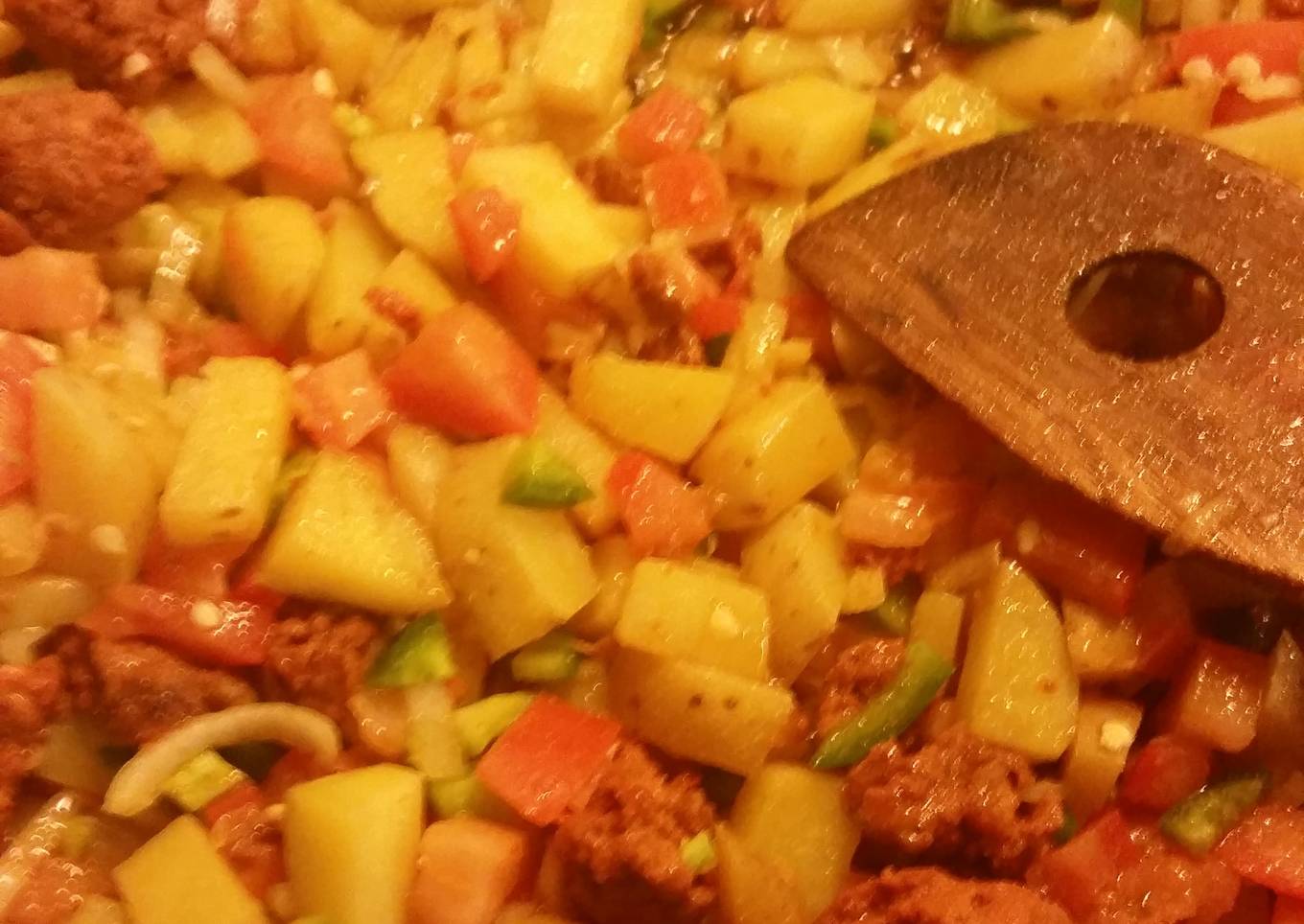 Papas a la mexicana