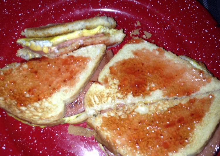 Simple Way to Cook Tasty Perfect Breakfast Sandwich