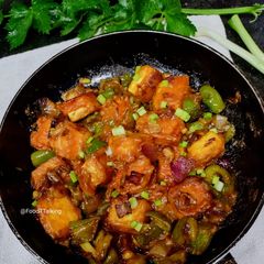 A picture of Chilli Paneer.