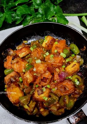 A picture of Chilli Paneer.